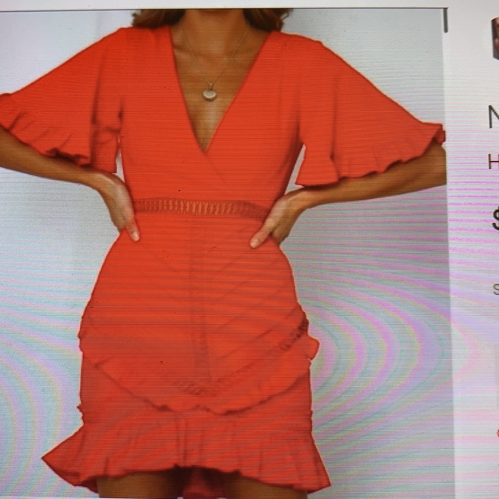 NWT Hello Molly Red Mini Dress S